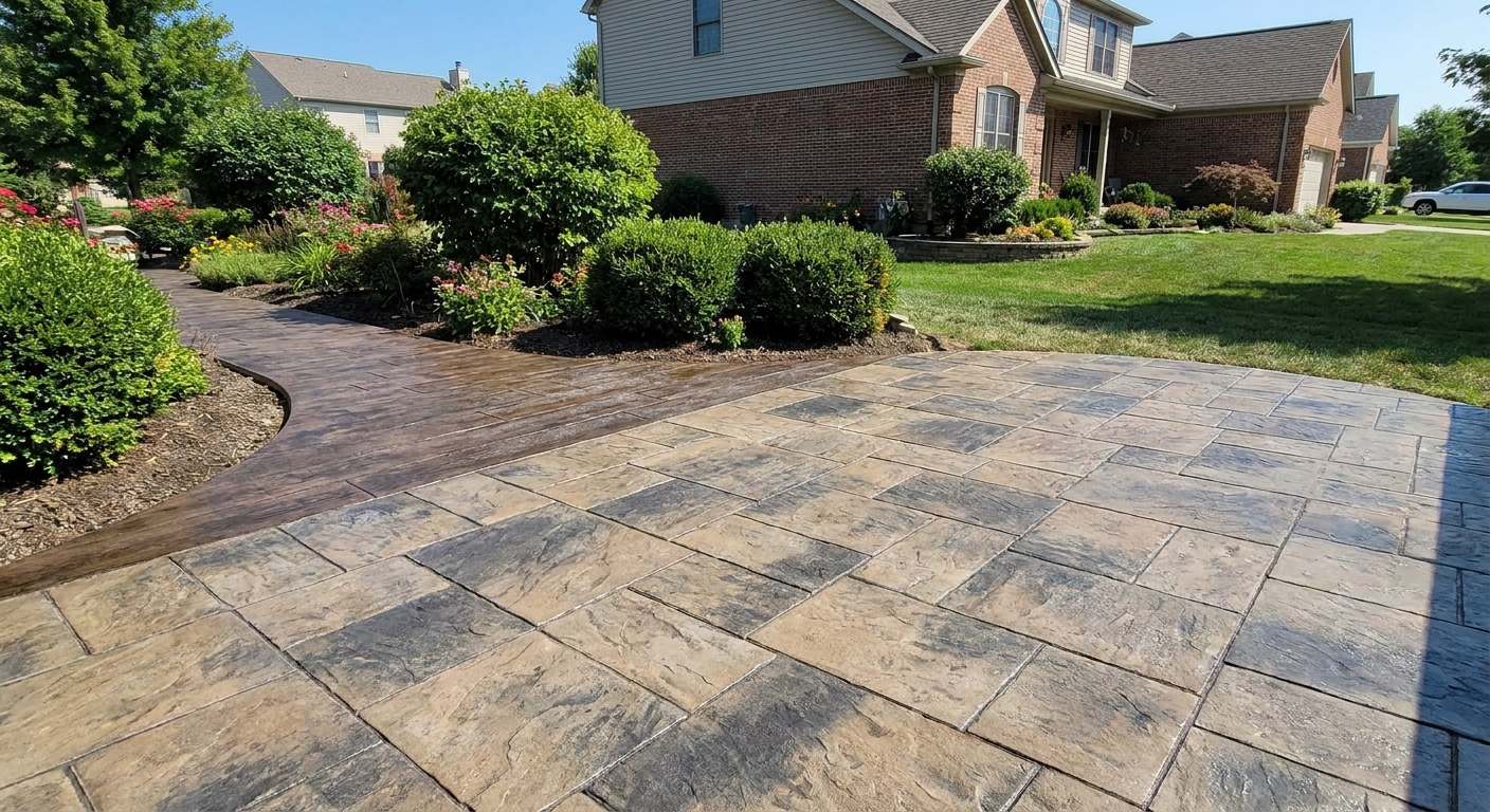 Popular Stamped Concrete Designs in Waterford