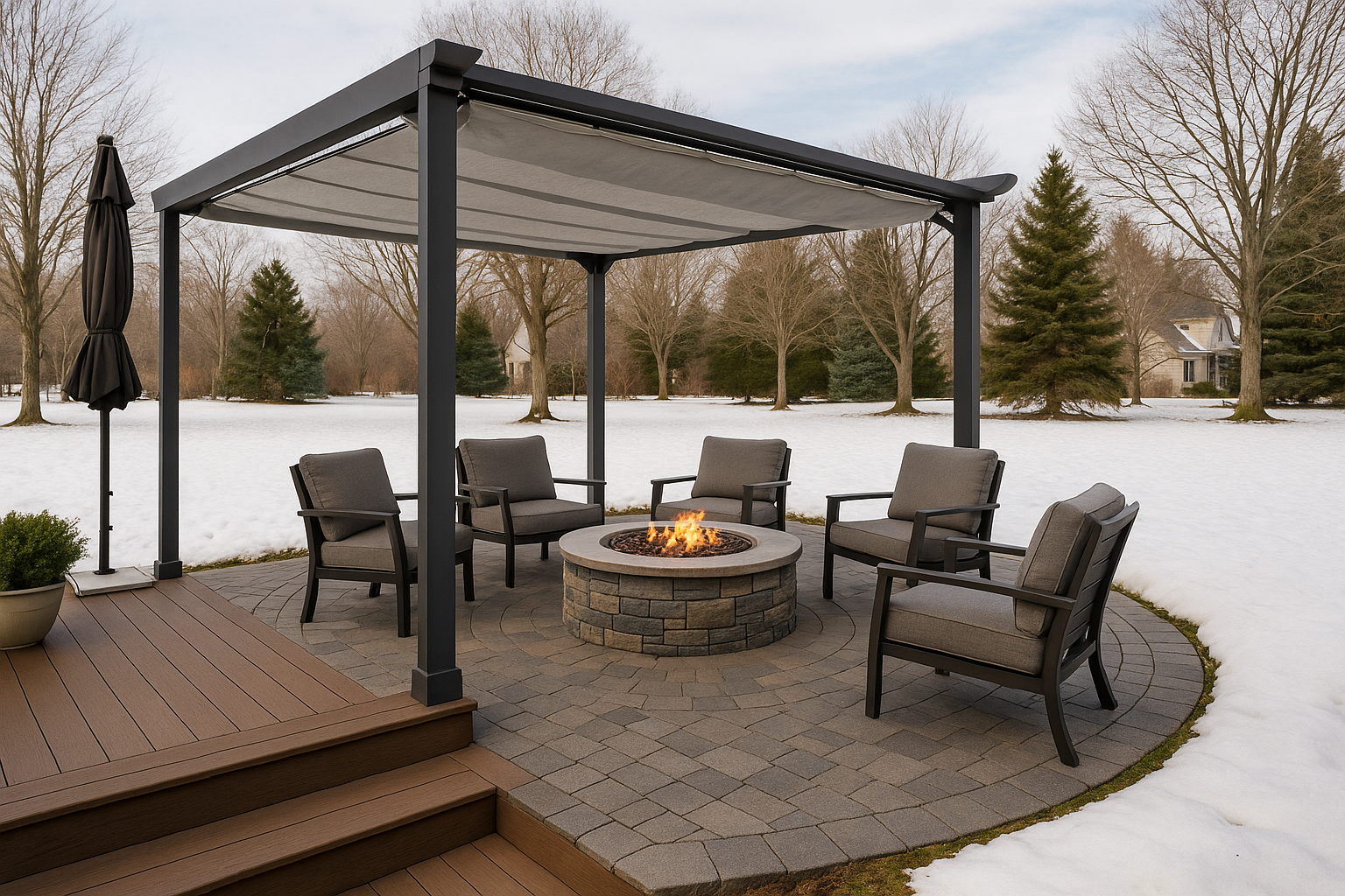 Ways to Make Your Outdoor Space More Functional Year Round