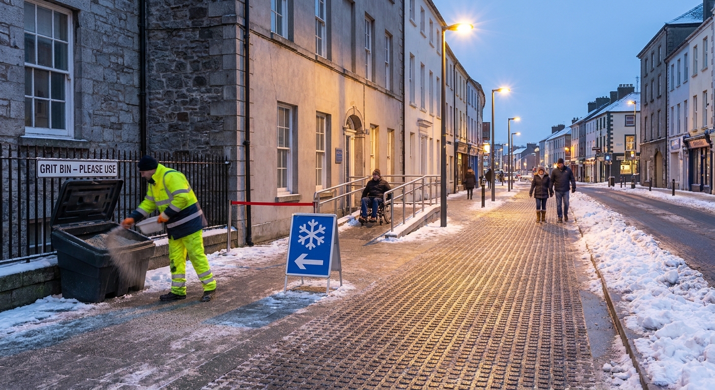 Safer Winter Walkway Ideas in Waterford