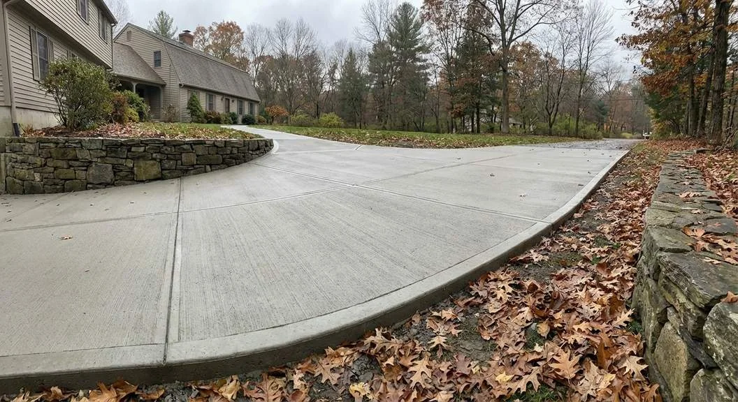 Concrete Walkways in Eastern Connecticut That Hold Up to Weather