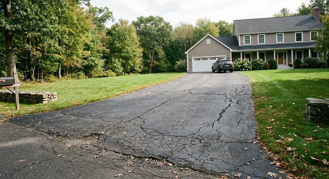 Is Your Driveway in Eastern Connecticut Starting to Crack?