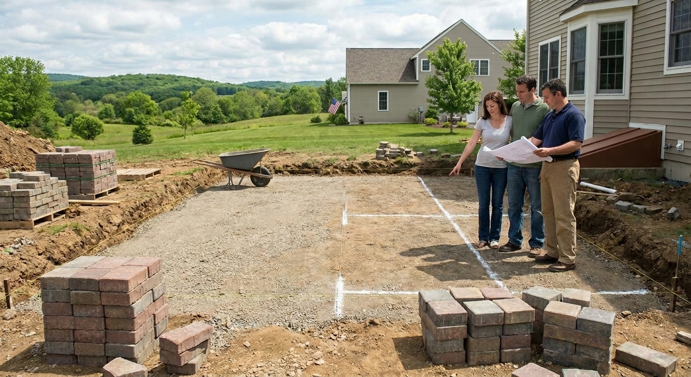 How to Plan a Paver Patio in Central Connecticut